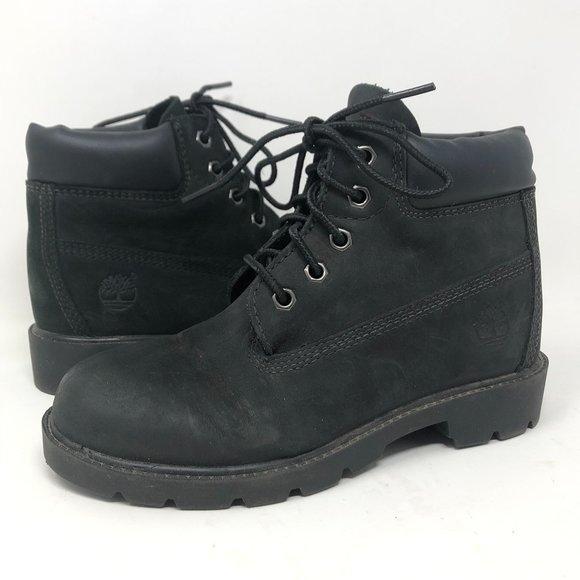 Timberland Other - Timberland High Top Boots Black Leather Lace Up